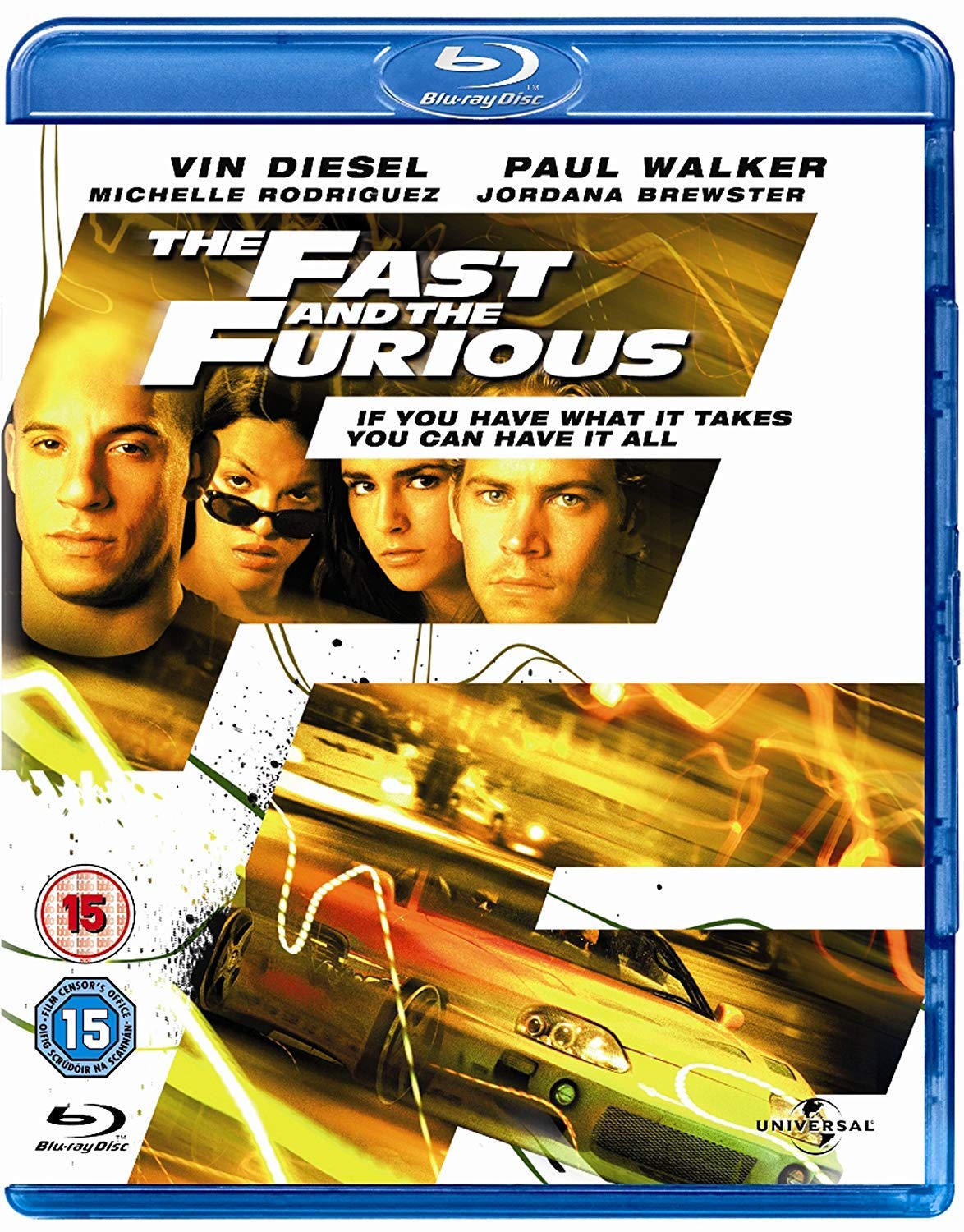 The Fast & The Furious [Bluray][Region Free] Paul Walker