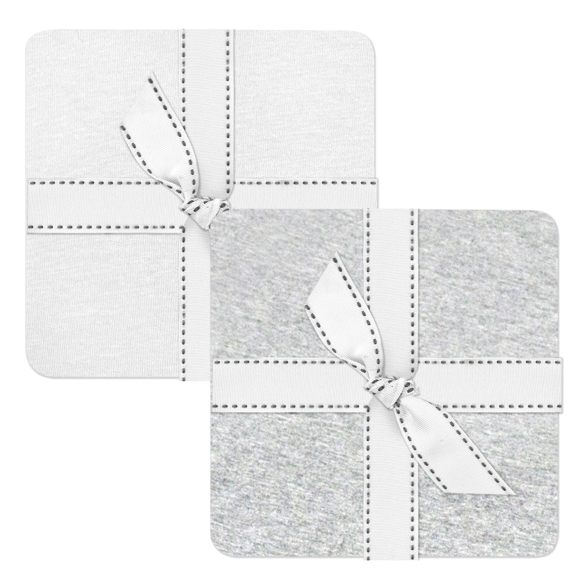 Butterblu Channing 2-Pack Organic Changing Pad Covers 100% - changing table pads and covers | Mubboo