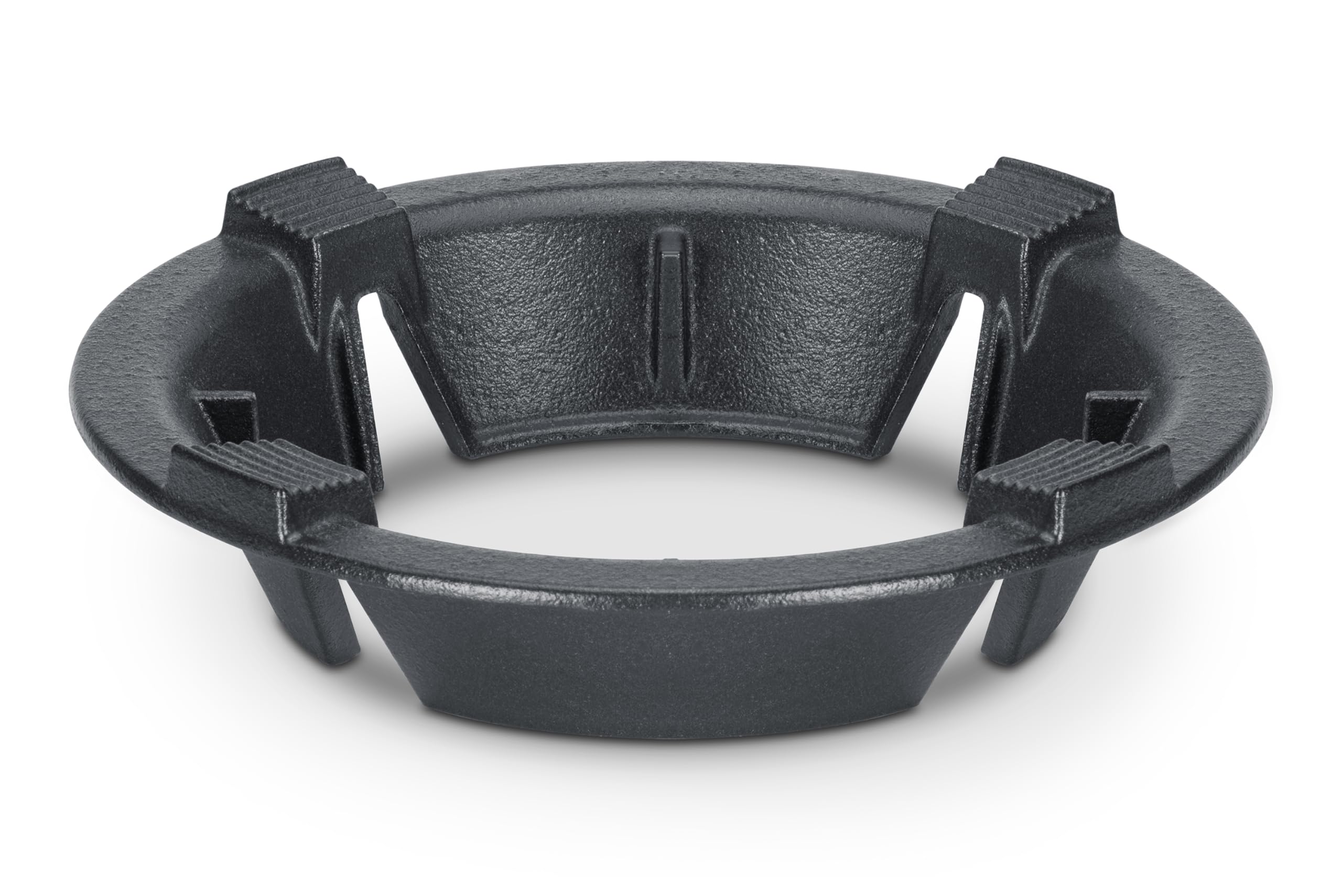 Craft Wok 4-szponowy stojak w kształcie krzyża z żeliwa, ciężki pierścieniowy stojak do woków z okrągłym dnem / 732W10C-4CLAW
