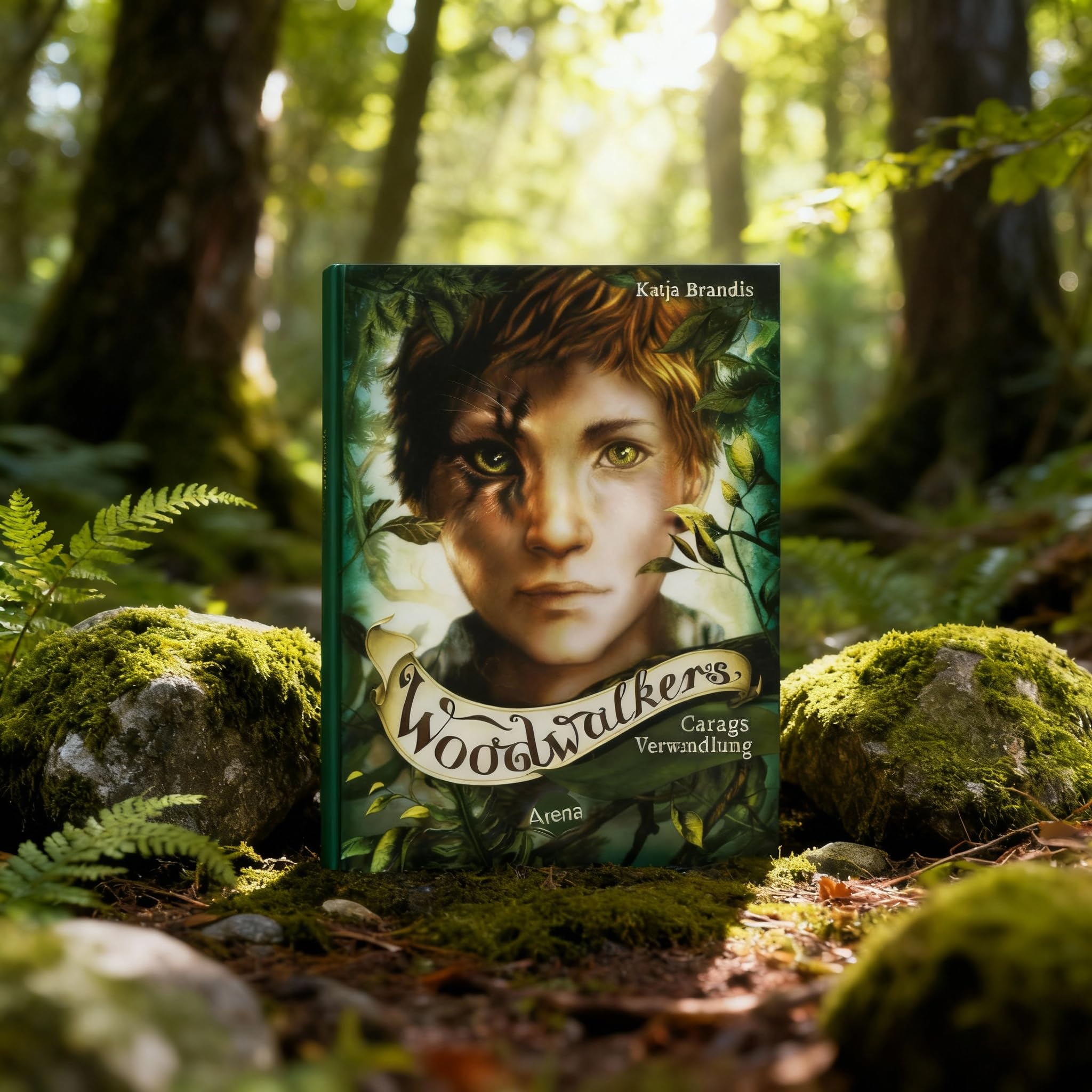 Woodwalkers Bücher Set Band 1–6 von Katja Brandis – Die komplette erste Staffel der Bestseller-Reihe | Carags Verwandlung bis Tag der Rache | inkl. exklusivem Woodwalkers 2 Film Wackel-Lesezeichen