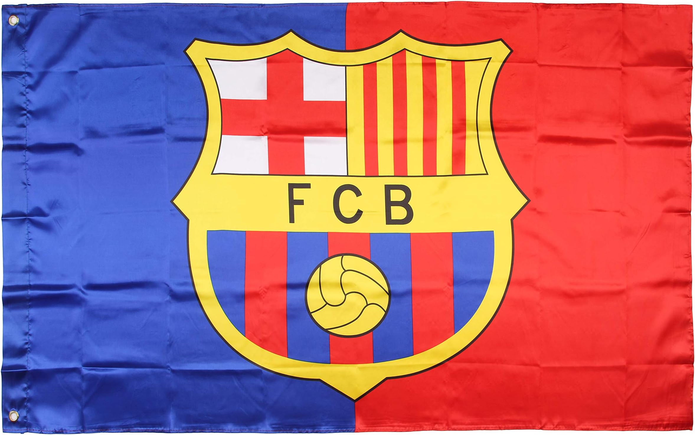 GLUUGES 3×5 Football Club Flag Team Soccer Banner for FC Fan Use Indoor or Outdoor