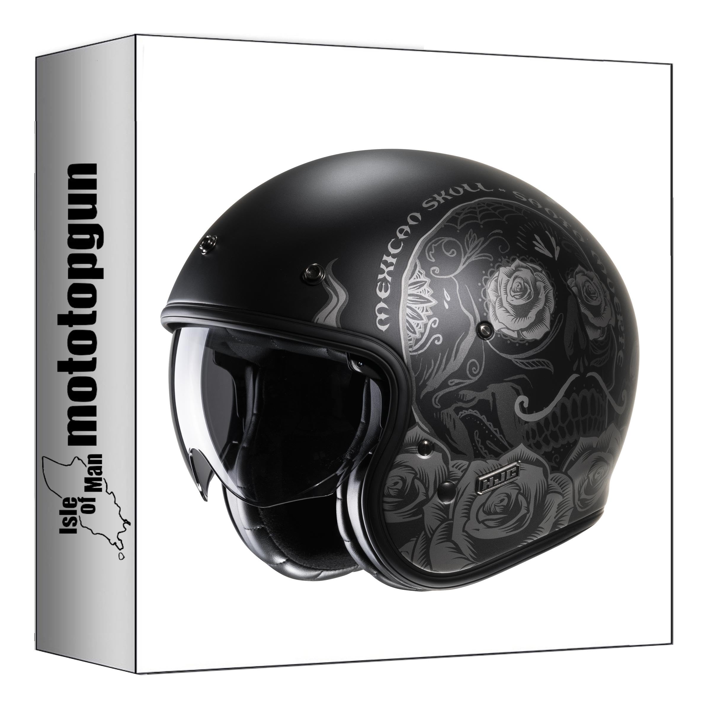 Casque Jet HJC V31 Desto MC5SF XXL avec écran solaire et intérieur confort - 3