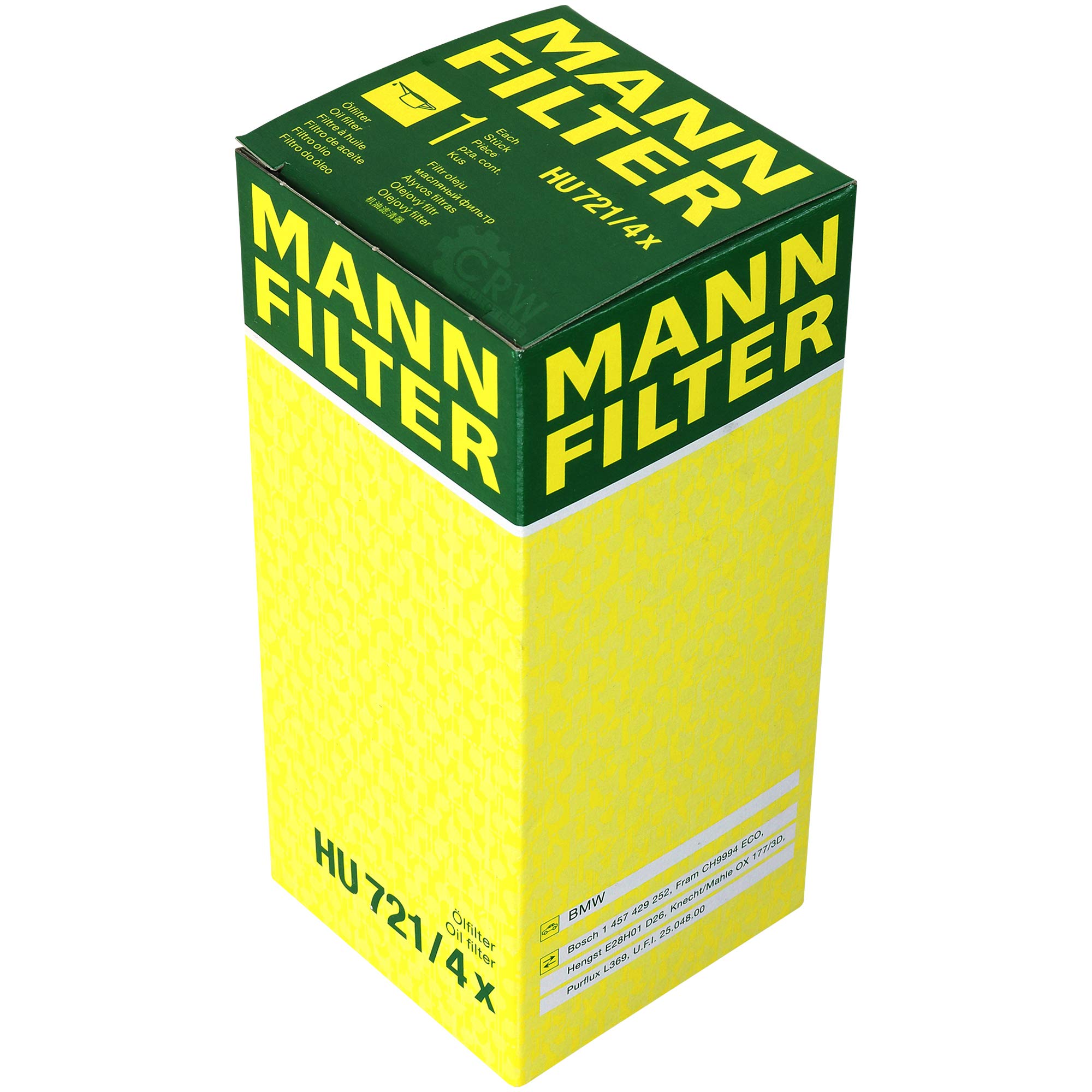 Paquete de inspección Kit de mantenimiento de filtros con filtro de aceite HU 721/4 x, filtro de aire C 15 143/1, filtro de combustible WK 5002 x, filtro de habitáculo CUK 3124-2, tornillo
