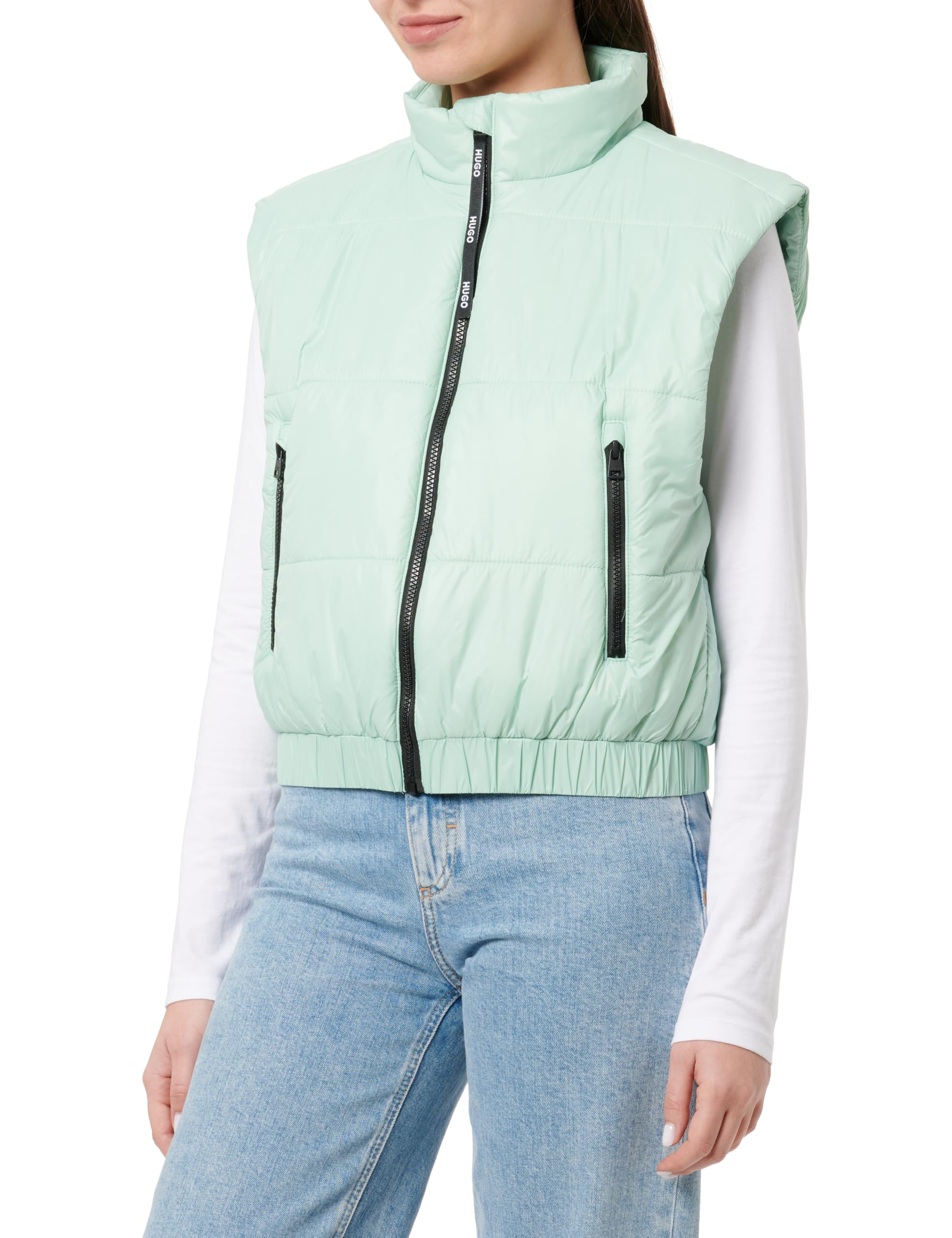 Veste d'extérieur HUGO Felere-2 l'élégance pastel signée - 5