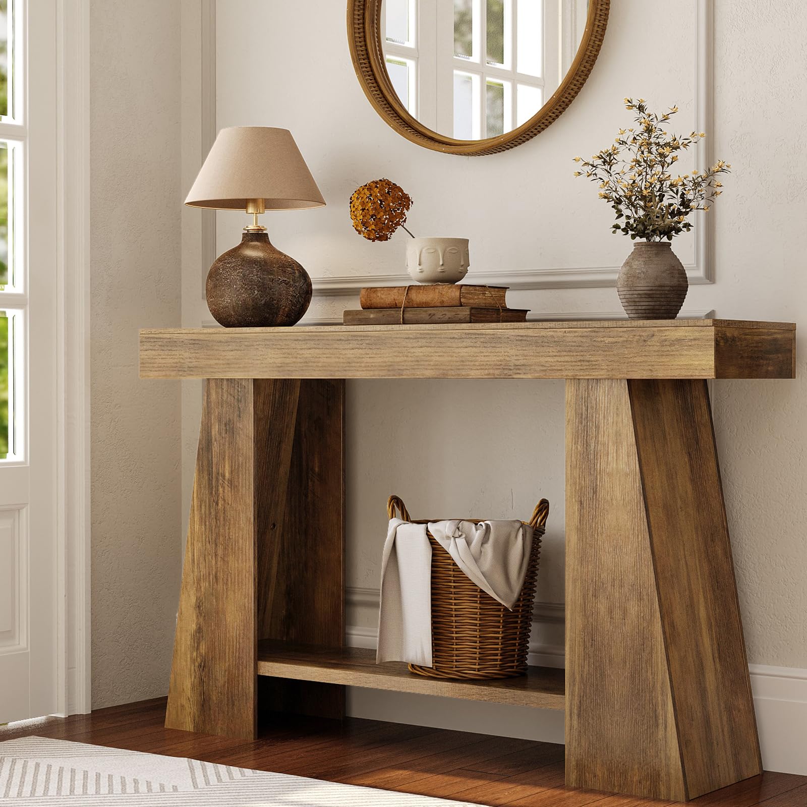 Photo 1 of ***STOCK PHOTO FOR REFERENCE ONLY***Tohomeor Farmhouse Entryway Console Table