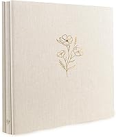 Holoary 4x6 Photo Album 500 Photos, Linen Cover 5 Pics Per Page, Acid-Free Pockets for Wedding Family Travel Memories (Beige)