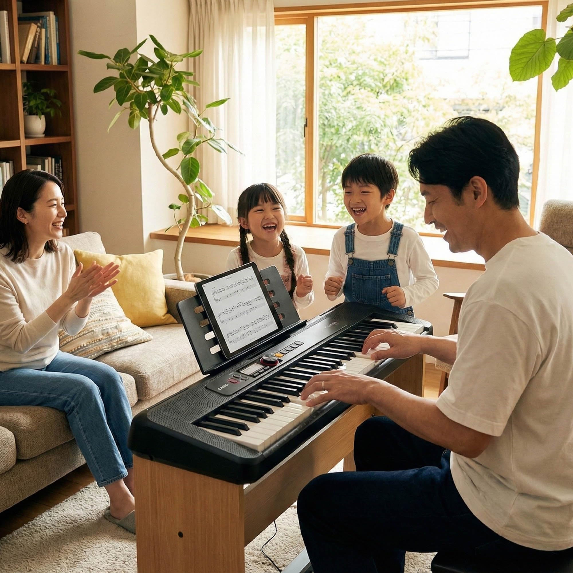 Casio CT-S200BK PPK 61-Key Premium Keyboard Pack with Stand, Headphones & Power Supply, Black