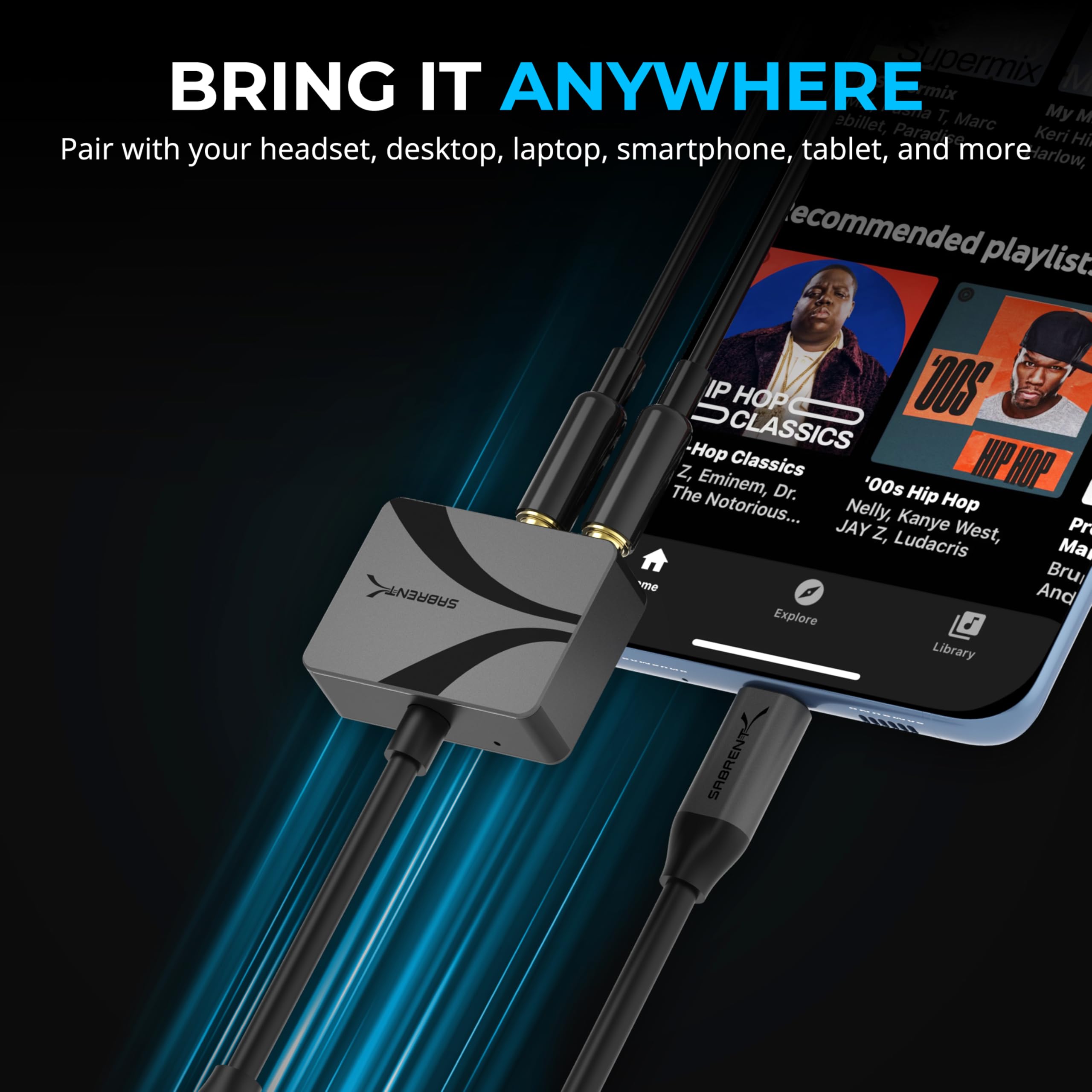 Adaptador de audio USB tipo C a 0.138 in con PD de 100 W, tarjeta de sonido externa USB C para auriculares, micrófono, altavoces, salida estéreo, 24 bits, 96 KHz, compatible con portátil 8