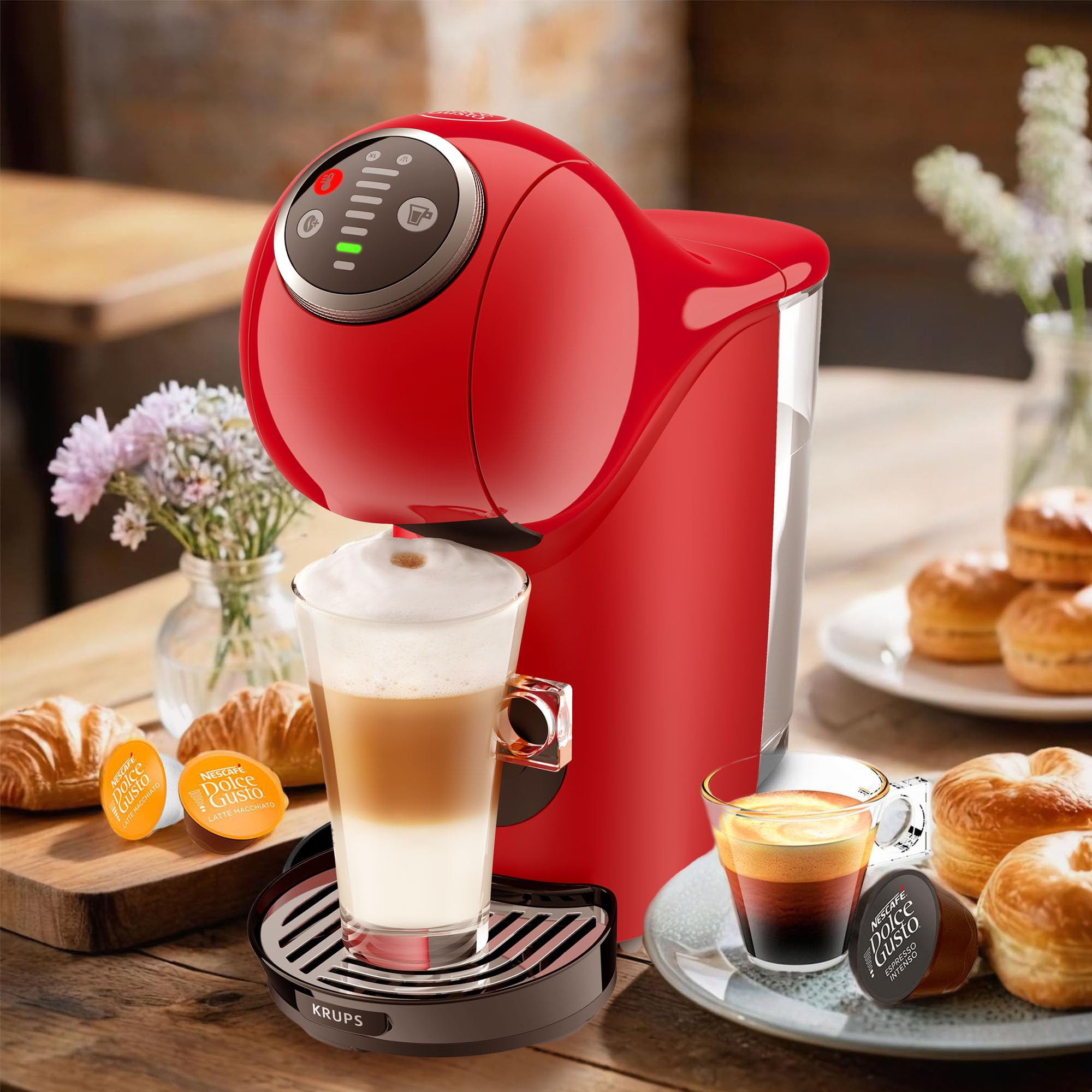 Krups Dolce Gusto Genio S Plus Red KP3405MX Automatic