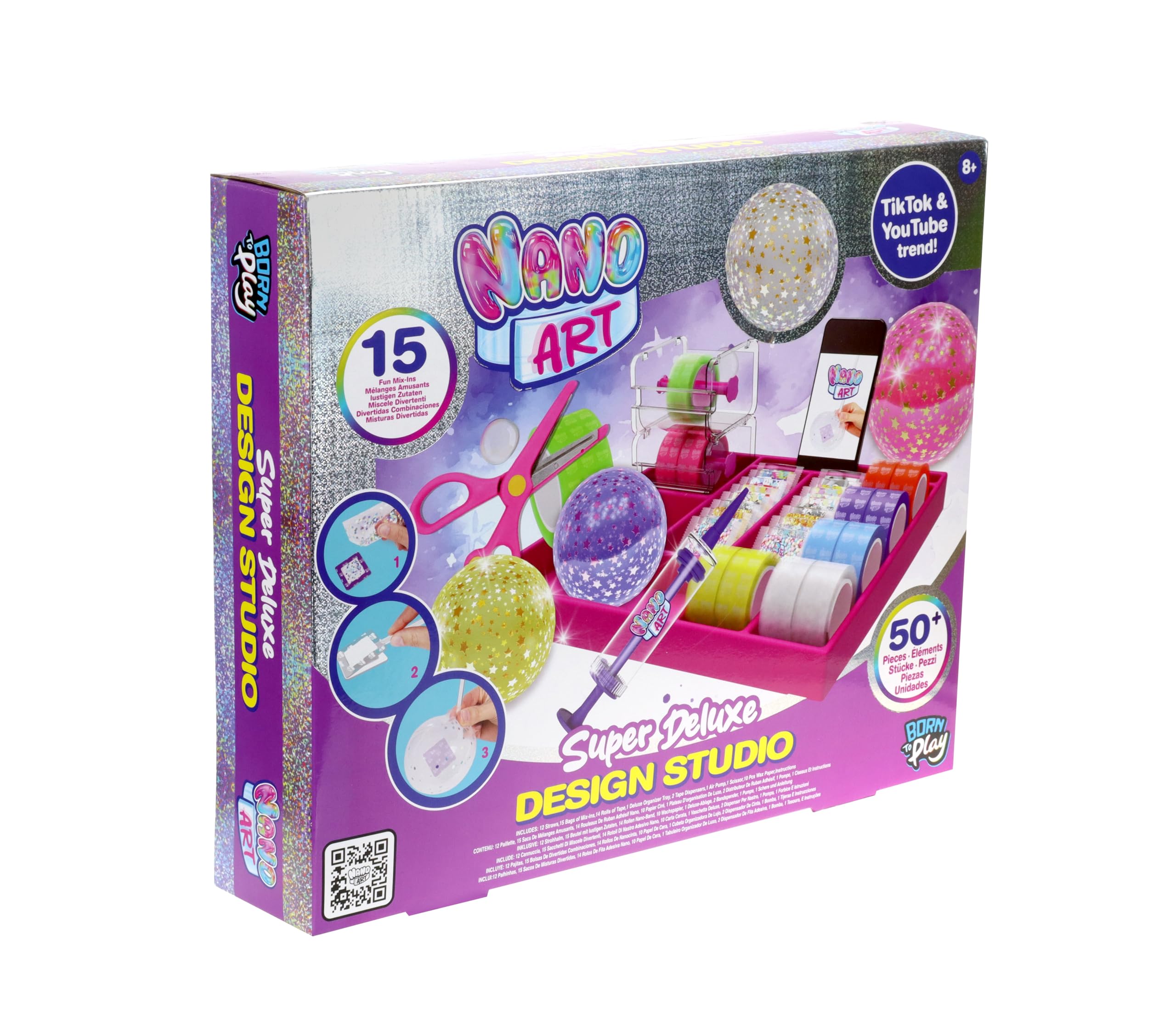 NANO ART Super Delux Design Studio, set creativo