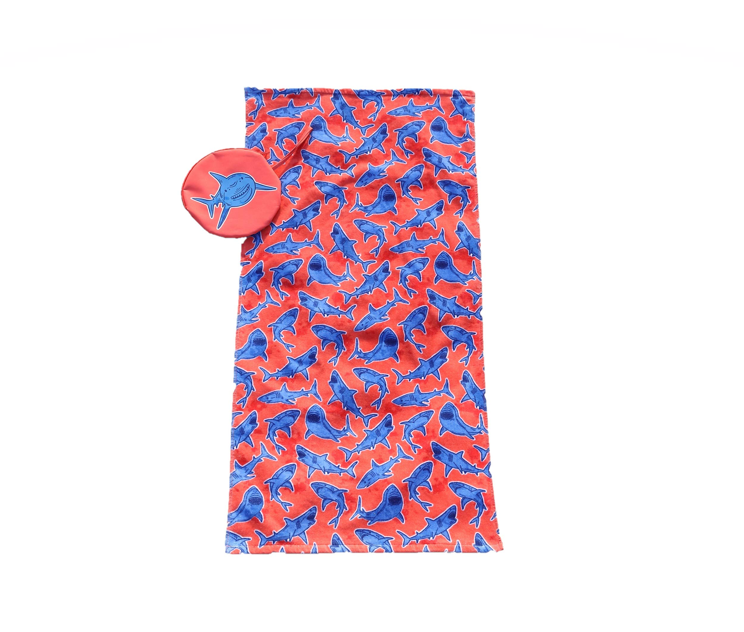 Frank and Lulu Swimsuit Wet/Dry Bag with Matching Towel - Ultimate Beach Accessory Keeps Belongings Dry and Safe