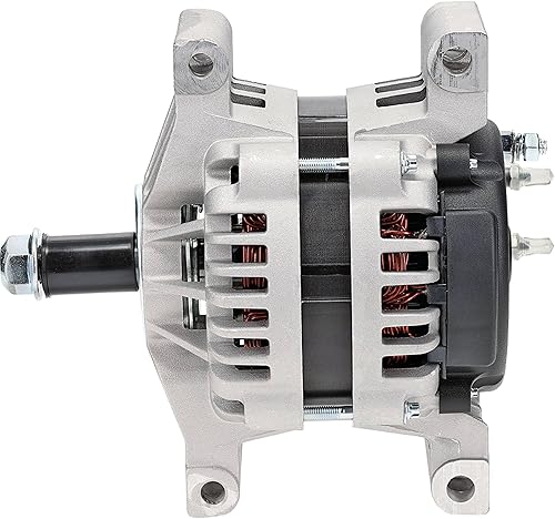 Miniatura 4 de DB Electrical Alternador de camión 400-12286 compatible con/reemplazo para Delco 24SI 160 Amp Quad Pad Mount 8600889