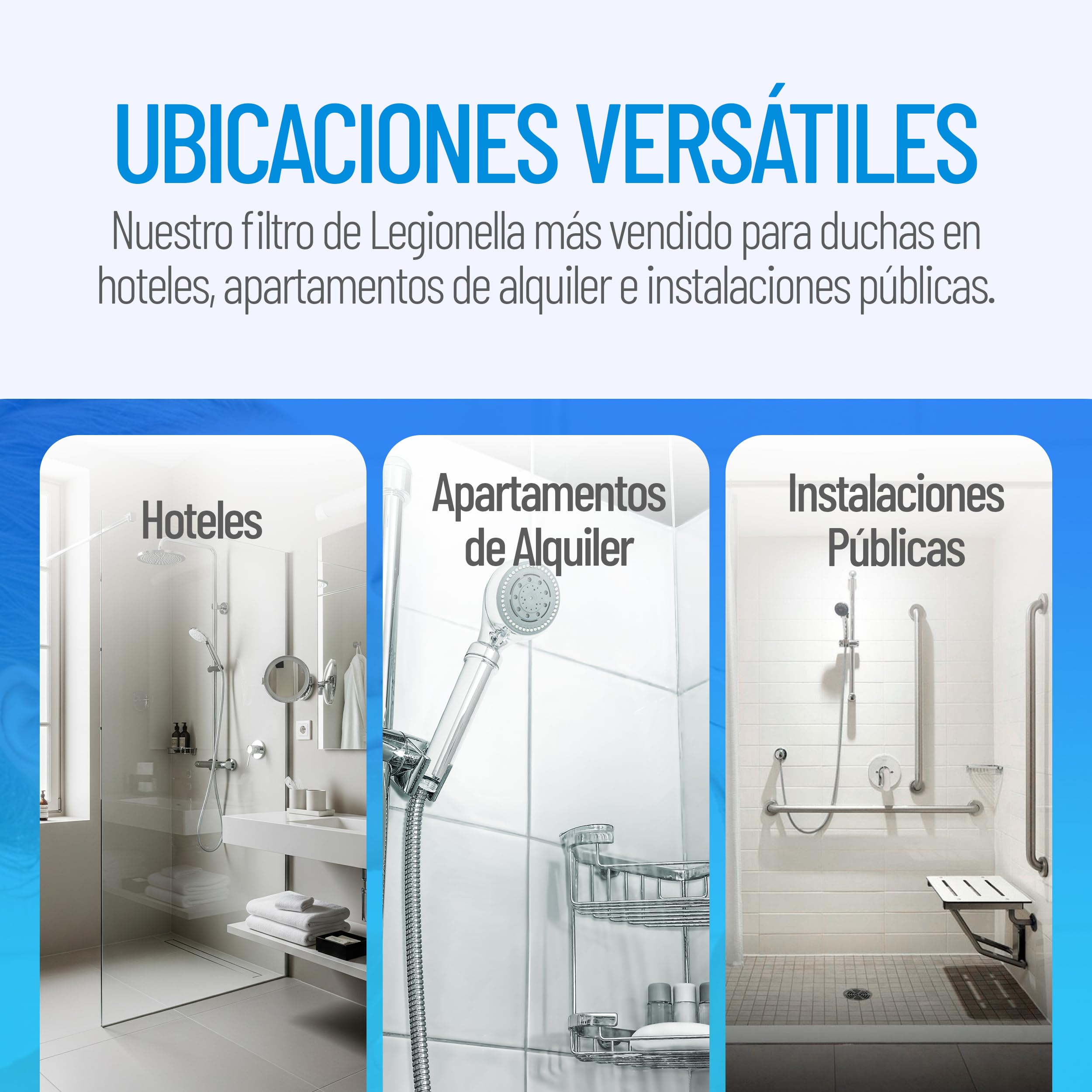 Safety Uso Membrana filtro especial para alcachofa de ducha