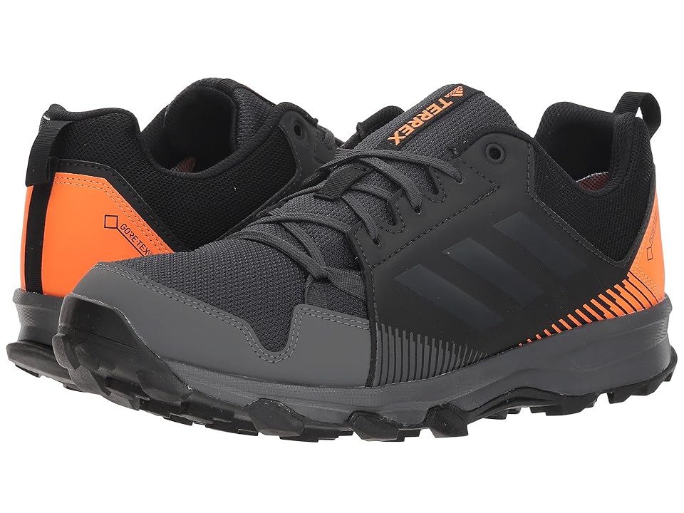 

adidas Outdoor Terrex Tracerocker GTX(r) (Black/Carbon/Hi-Res Orange) Men's Running Shoes