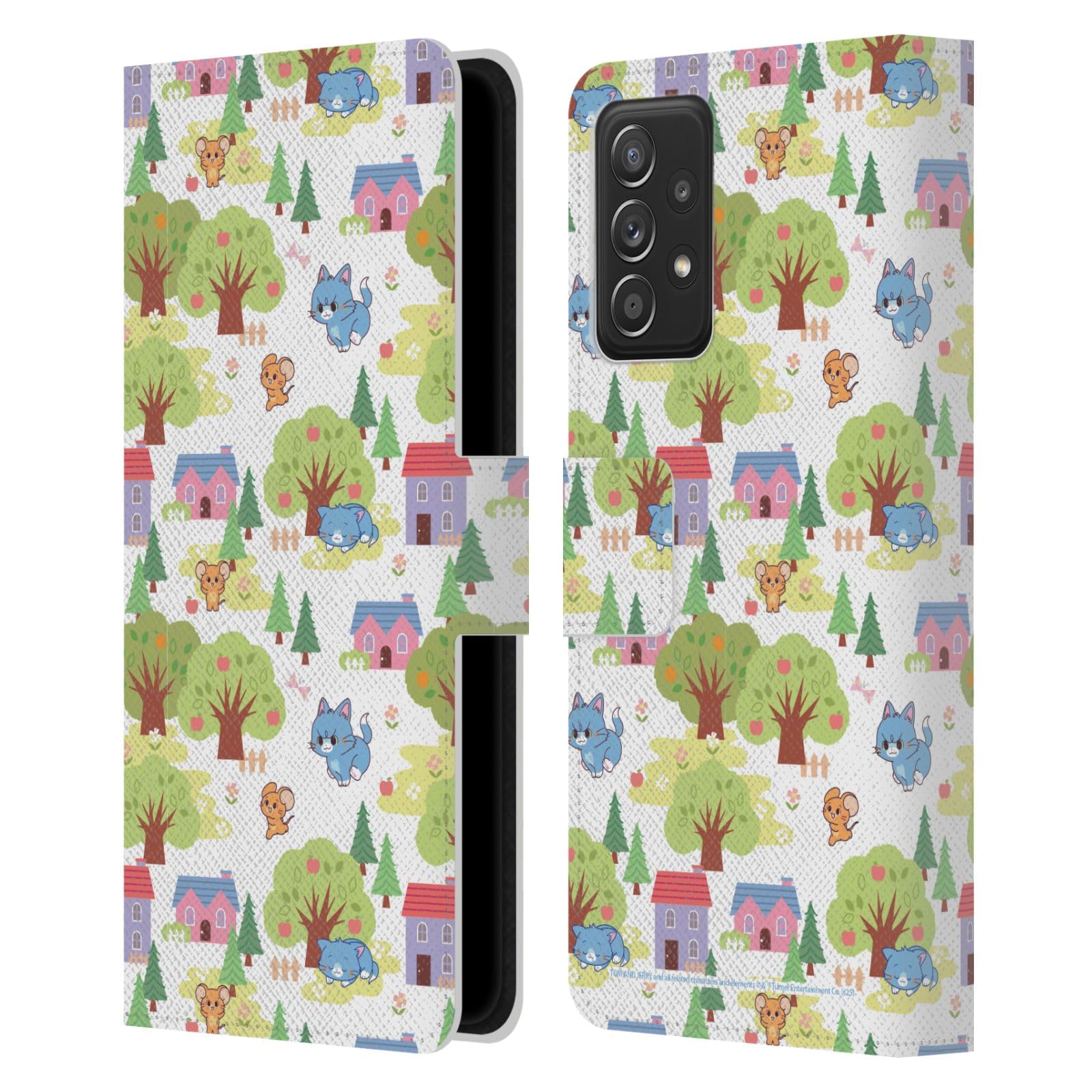 Étui Tom and Jerry Galaxy A52 protection cuir - 7