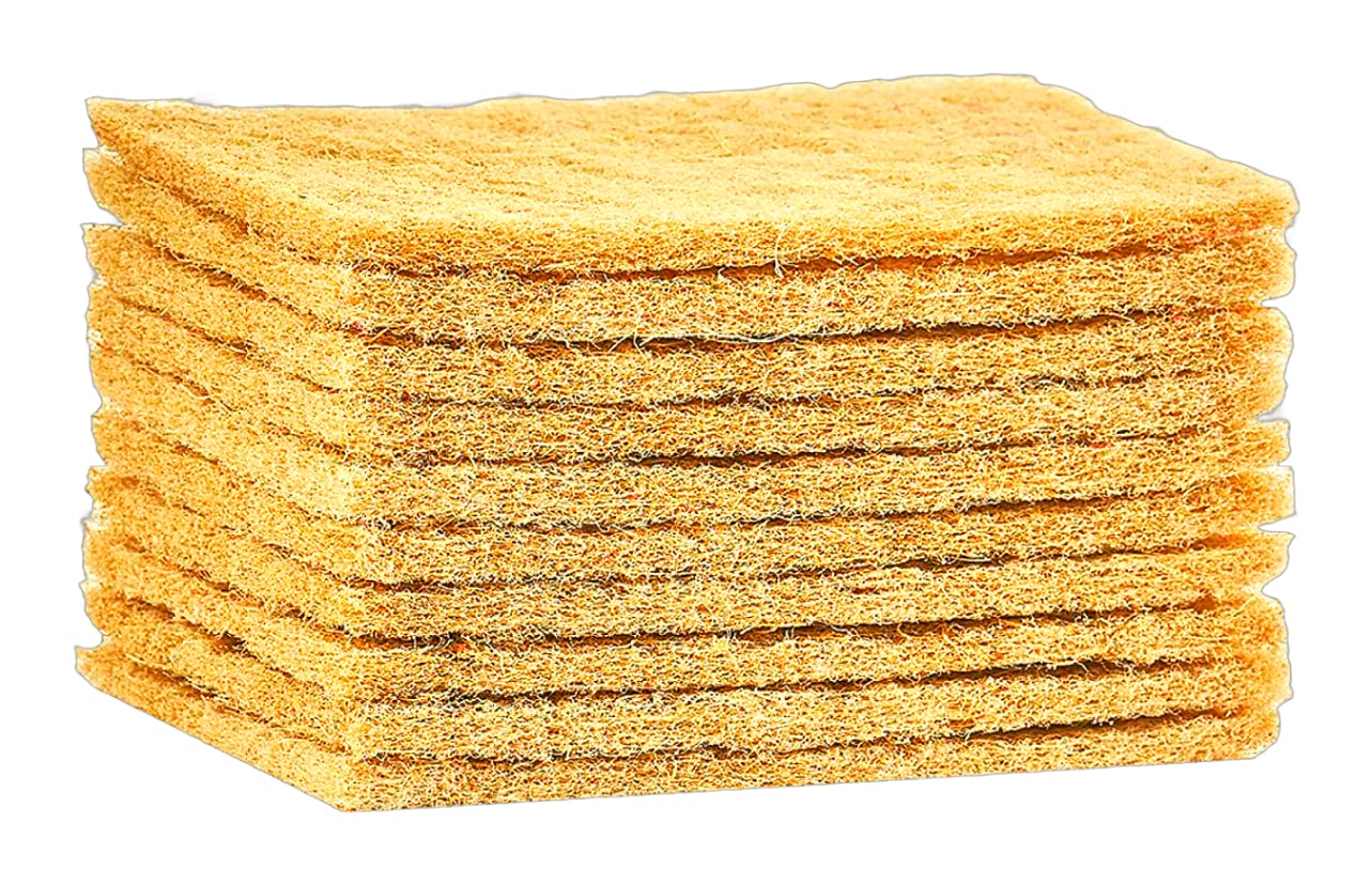 Natural Coconut Coir Fibre Scrub Pads, Soap Saver, Bar Soap Holder