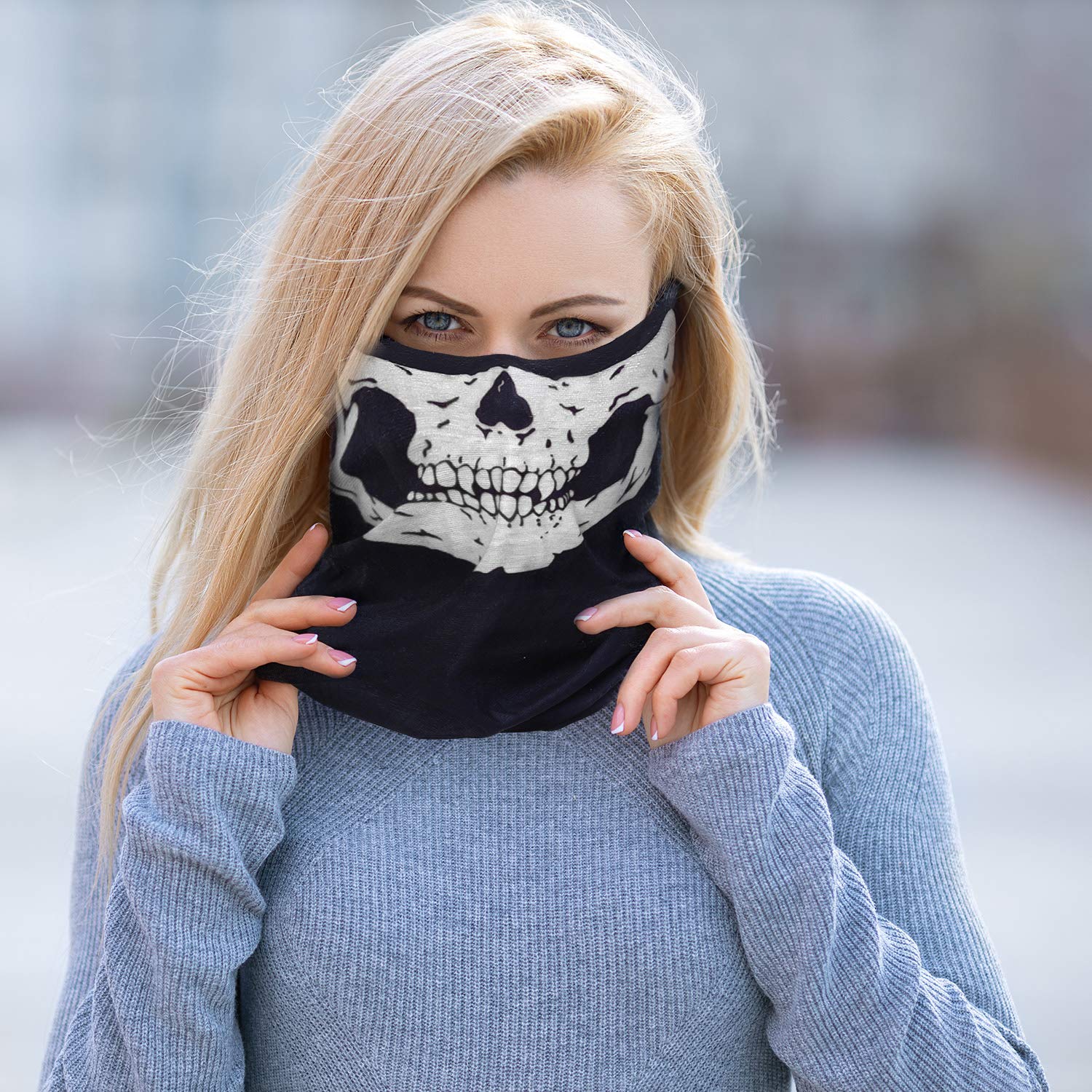 Amazon.co.jp: [GIZMAC] スカル フェイスマスク スカル フェイス