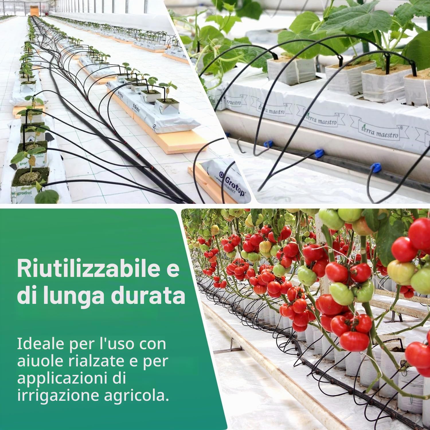 15 pezzi Connettore da giardino 16mm a 4/7 Connettore a T con chiusura a spillo da giardino per tubo in PE Irrigazione da giardino Irrigazione Irrigazione