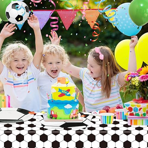 Miniatura 3 de Servilletas de papel desechables para fiesta de fútbol, 120 unidades, suministros de decoración para fiestas deportivas, suministros de decoración