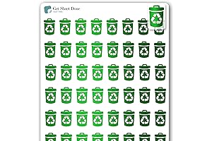 Premium Foil Planner Stickers: Chic Organization for Your Busy Life