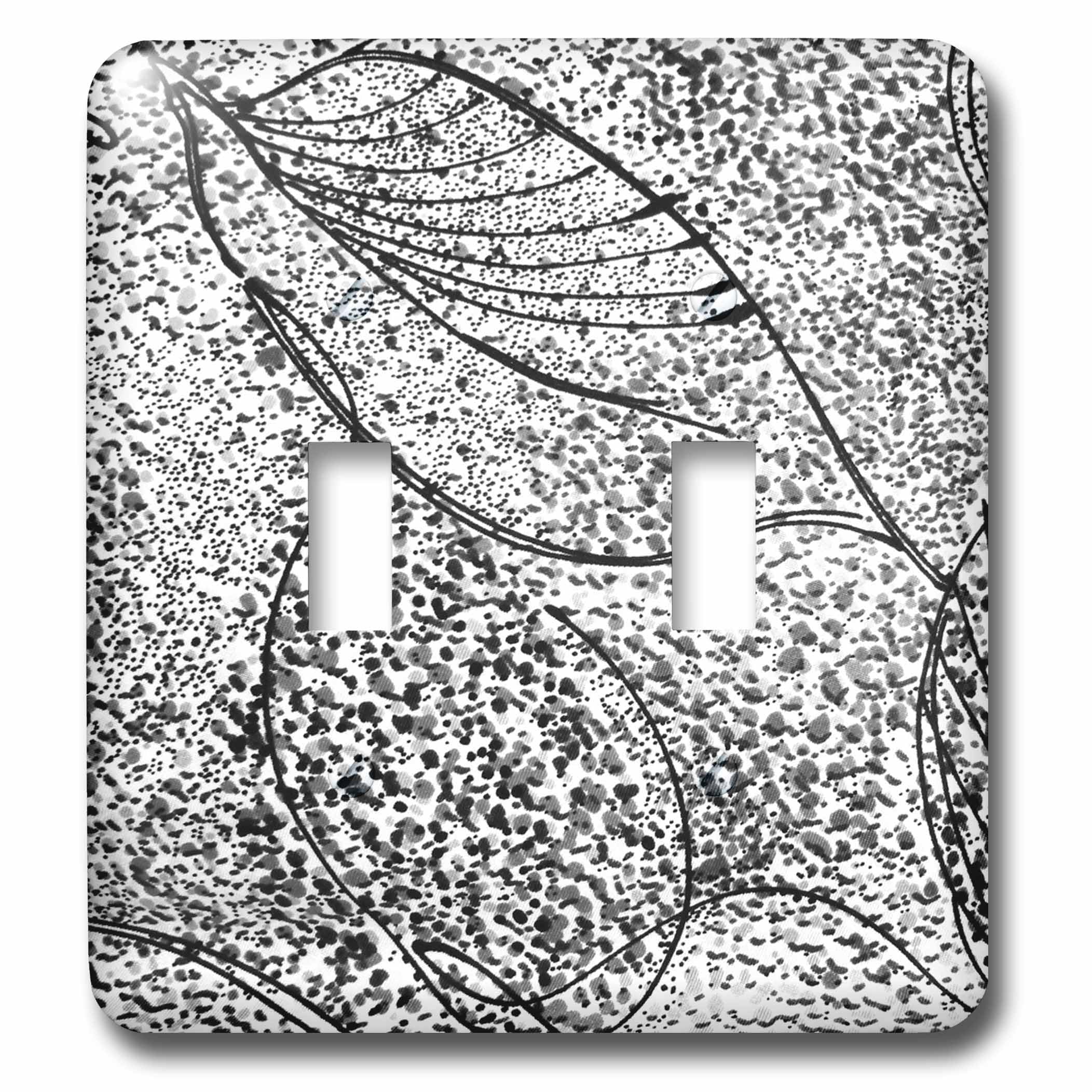 Interruptor de doble palanca 3dRose lsp_21499_2 gris claro