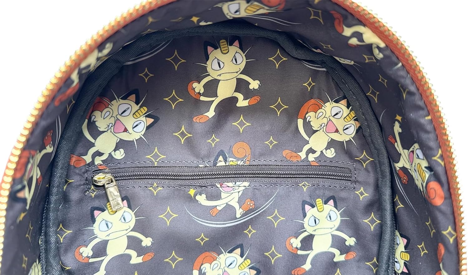 Loungefly Pokemon Meowth Cosplay Womens Double Strap Shoulder Bag Purse - Image 5