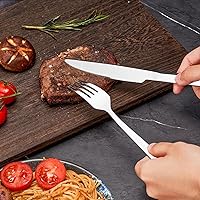 Vista 5 de Kekow Juego de cubiertos de acero inoxidable de 80 piezas, juego de cubiertos para 16