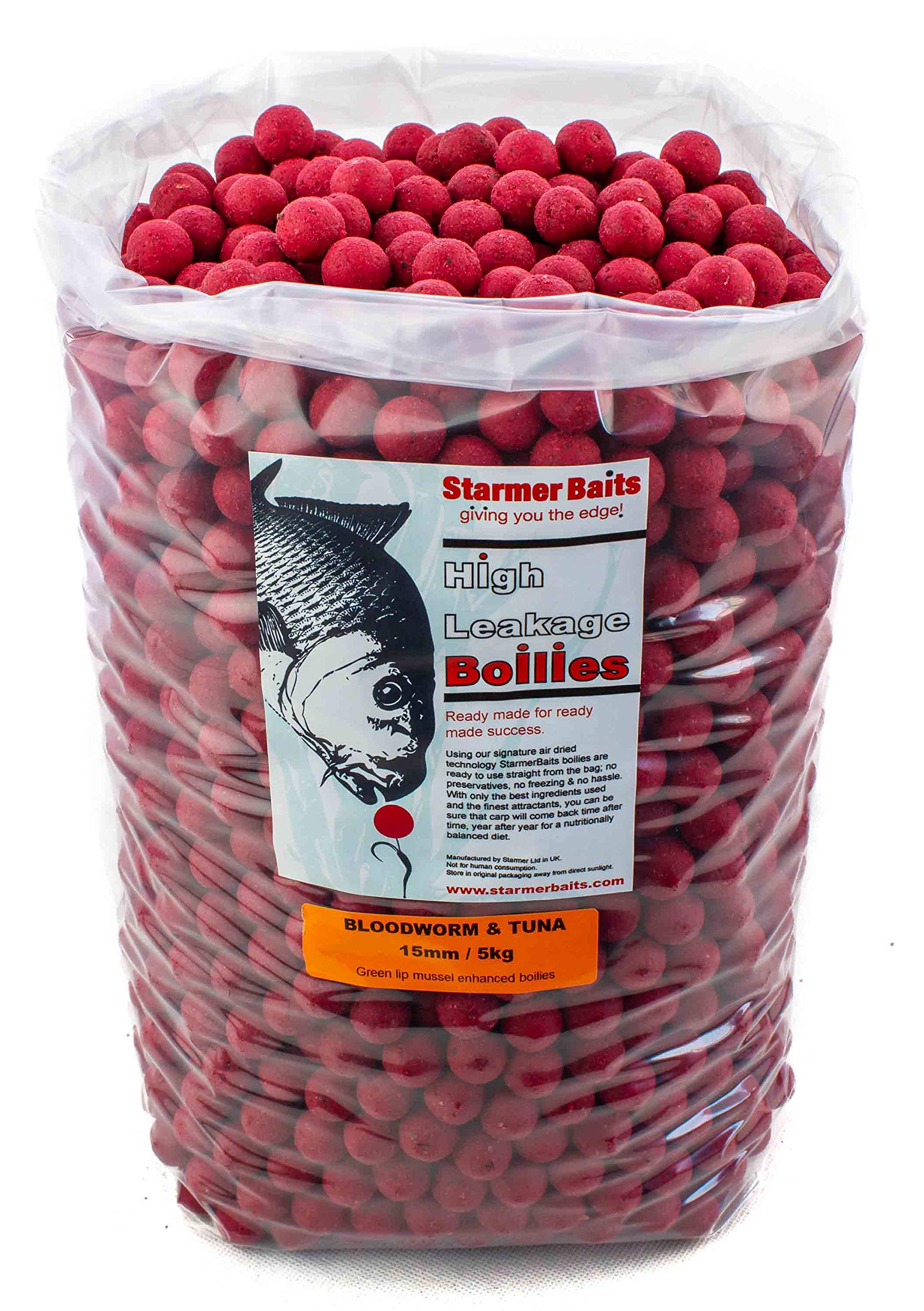 starmerbaits Boilies 15mm 5kg / Bloodworm & tuna
