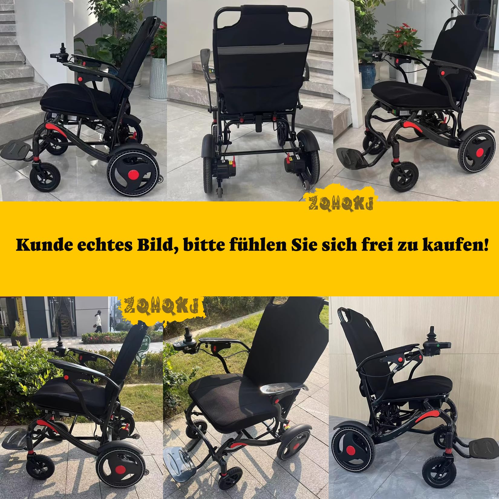 Ultralekki elektryczny wózek inwalidzki, składany, 15,8 kg, bateria litowa, nośność 150 kg, ergonomiczny design, dla seniorów niepełnosprawnych, w podróży, zasięg 20-30 km, do wszystkich