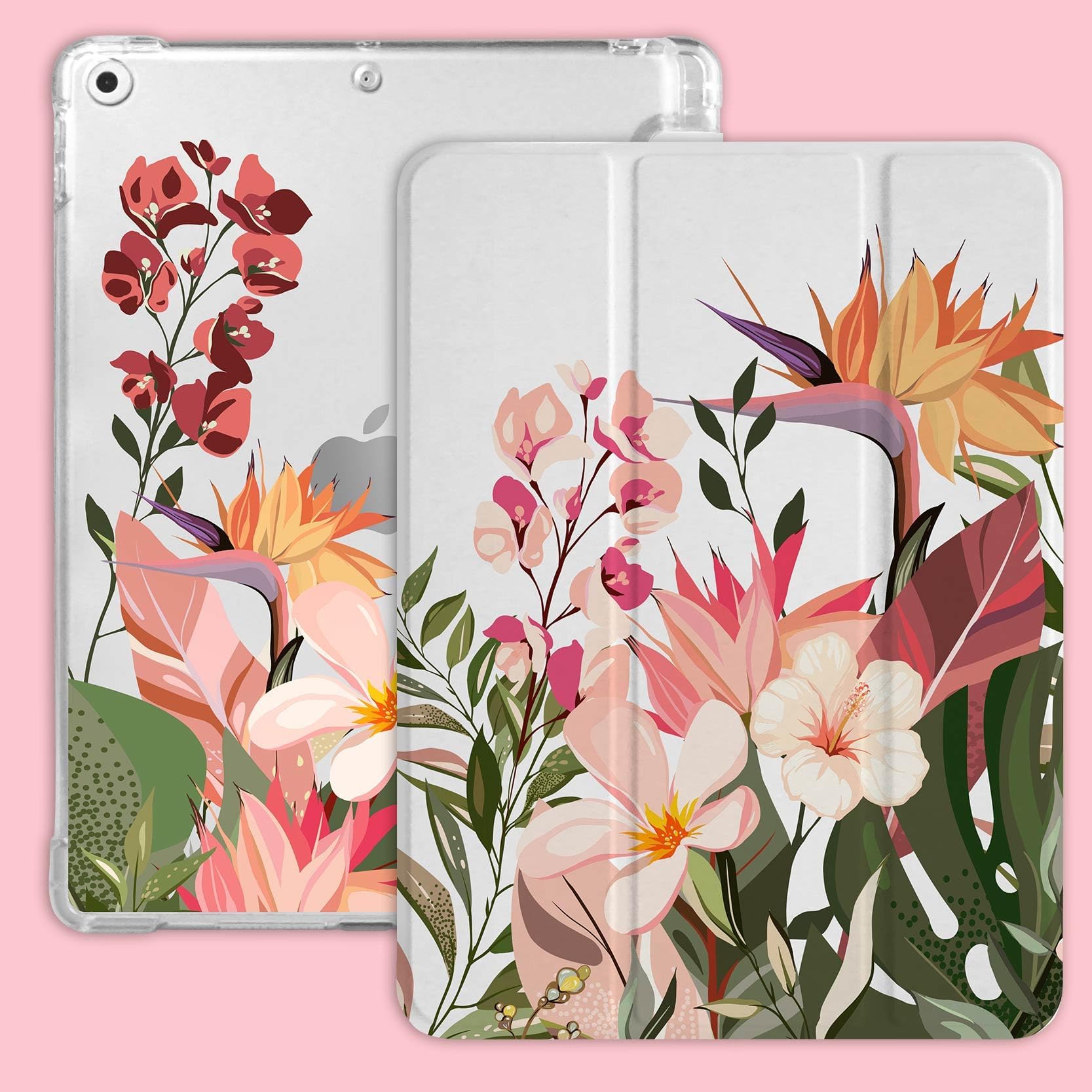 Aazon.co: Trizoanic Case For IPad 9th/8th/7th Generation,iPad 10.2 Inch Case Clear Back IPad - View #9