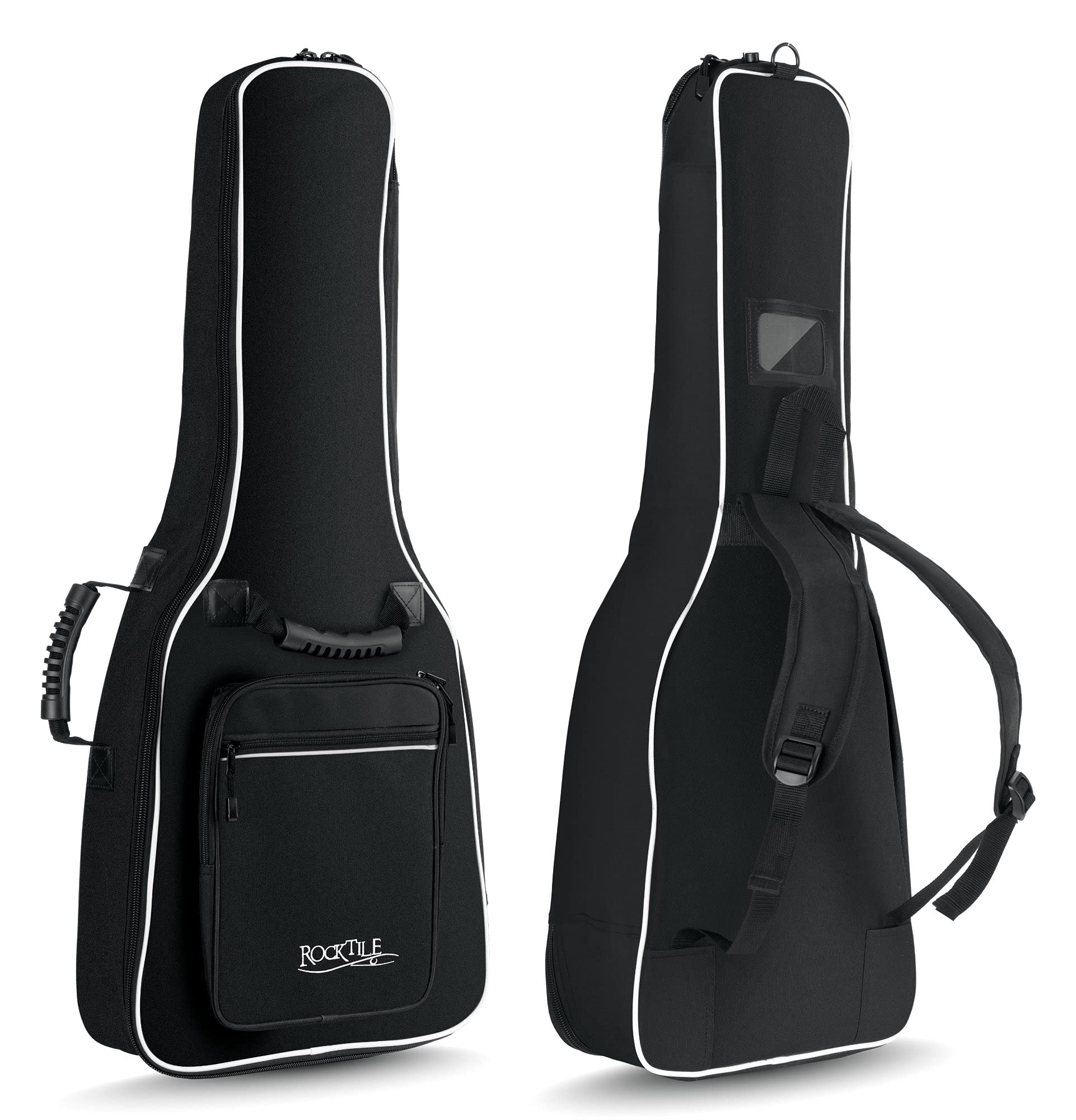 Custodia Per Chitarra Acustica Classica - Impermeabile, Imbottita, Con Supporto, Nera