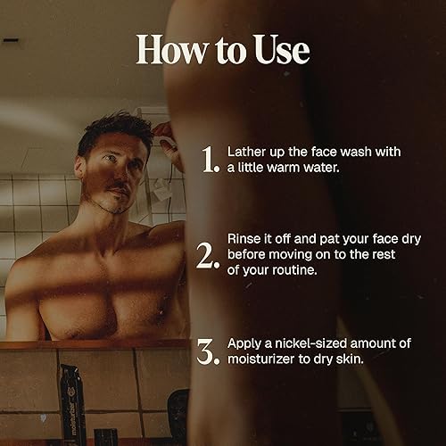 Miniatura 10 de Black Wolf Jabón facial en polvo de carbón para hombre, 5 onzas líquidas, paquete de 2, limpiador facial elimina impurezas no deseadas de tu piel y