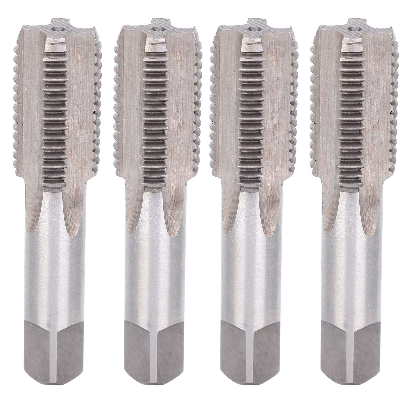Lylithuif 4Pcs M22 Alloy Tool Steel Straight Flute Metric Hand Tap Screw Thread Tapping Hand Tool Durable Long Lasting For Metalworking Iron Steel Copper Aluminum Stainless Steel