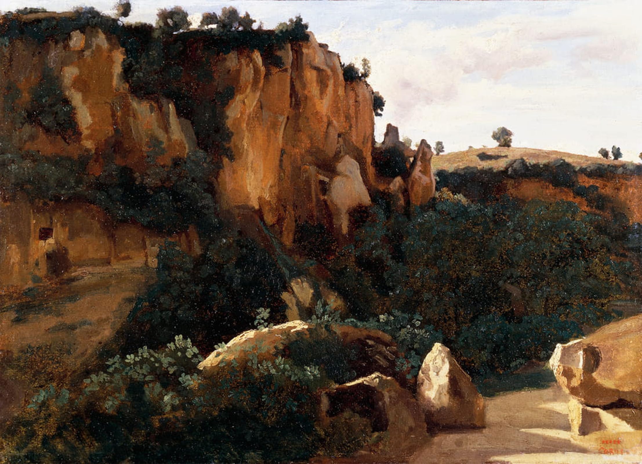 Impression Tableaux Graffiti de qualité musée Jean Baptiste Corot