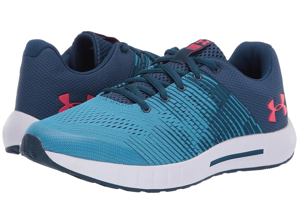 

Under Armour Kids UA BGS Pursuit NG (Big Kid) (Petrol Blue/Ether Blue/Red Rage) Boys Shoes