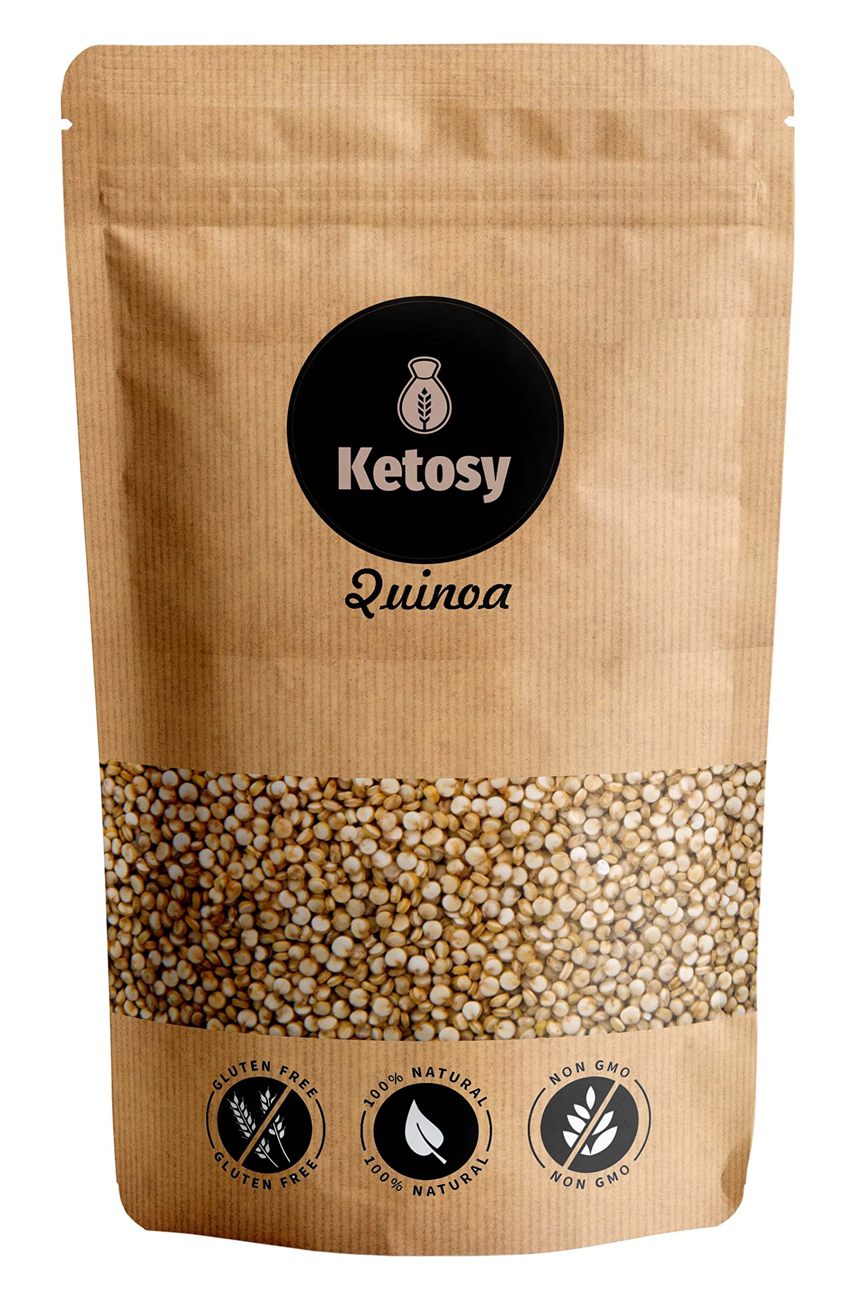 Ketosy White Quinoa | Gluten Free Quinoa | 2kg Pack