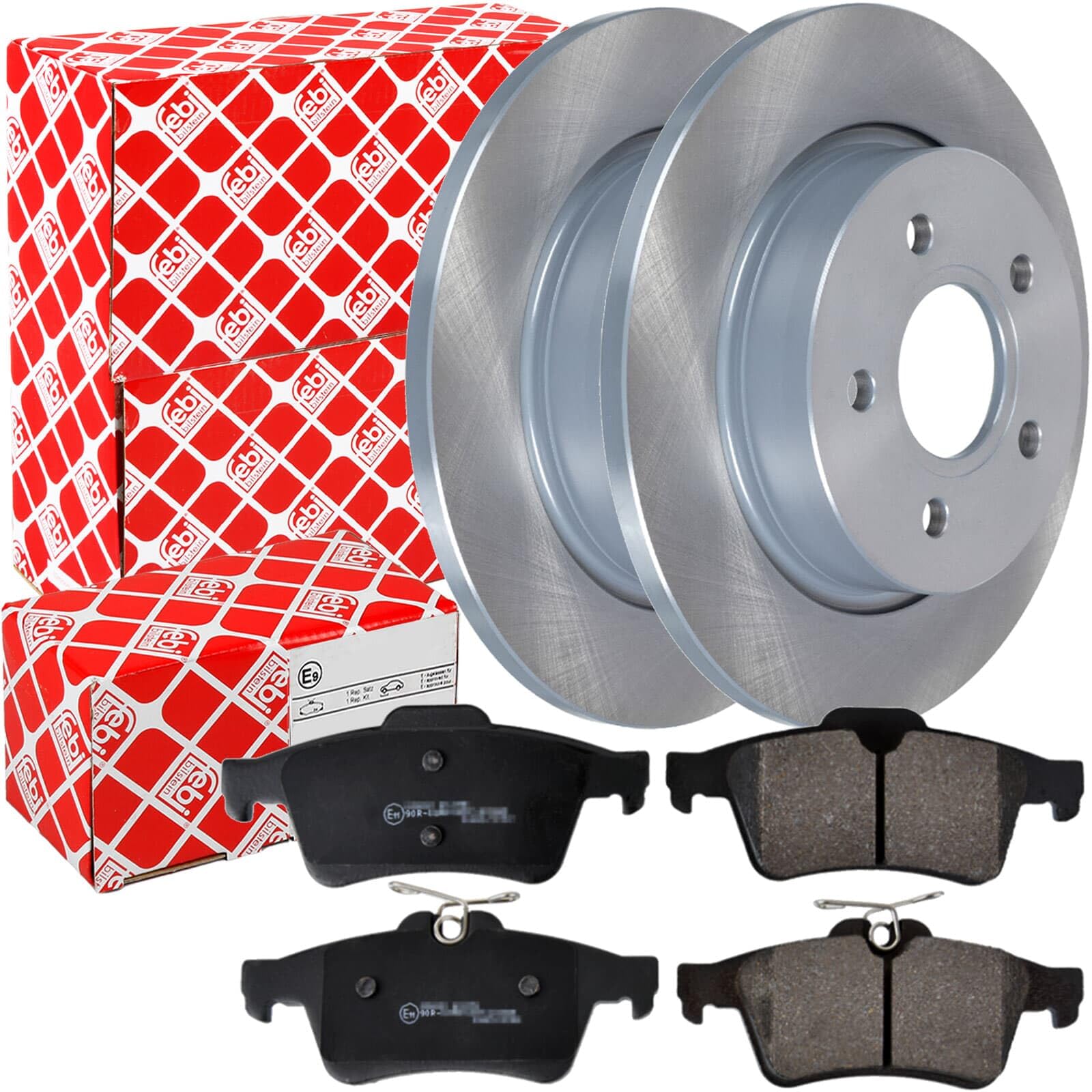 Febi Bremsscheiben Ø271mm Voll + Beläge hinten | 39689+16718 Kompatibel mit Focus Iii,focus III Kasten/kombi,focus III Kasten/schrägheck,focus III Stufenheck,focus III Turni