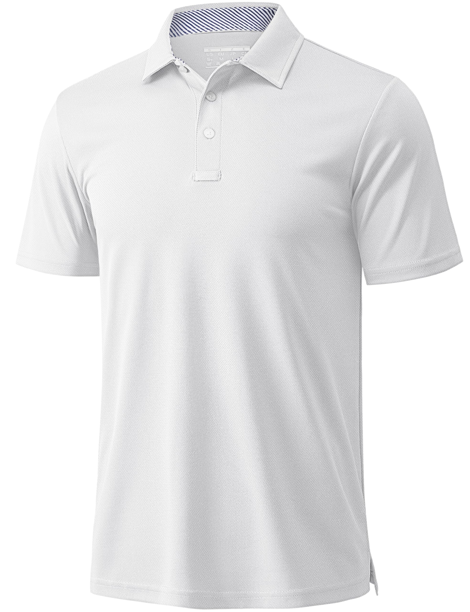 MAGCOMSEN Poloshirt Herren Kurzarm Shirt Sommer Golf Polo Atmungsaktiv Funktionsshirt Schnelltrocknend Polohemd Outdoor