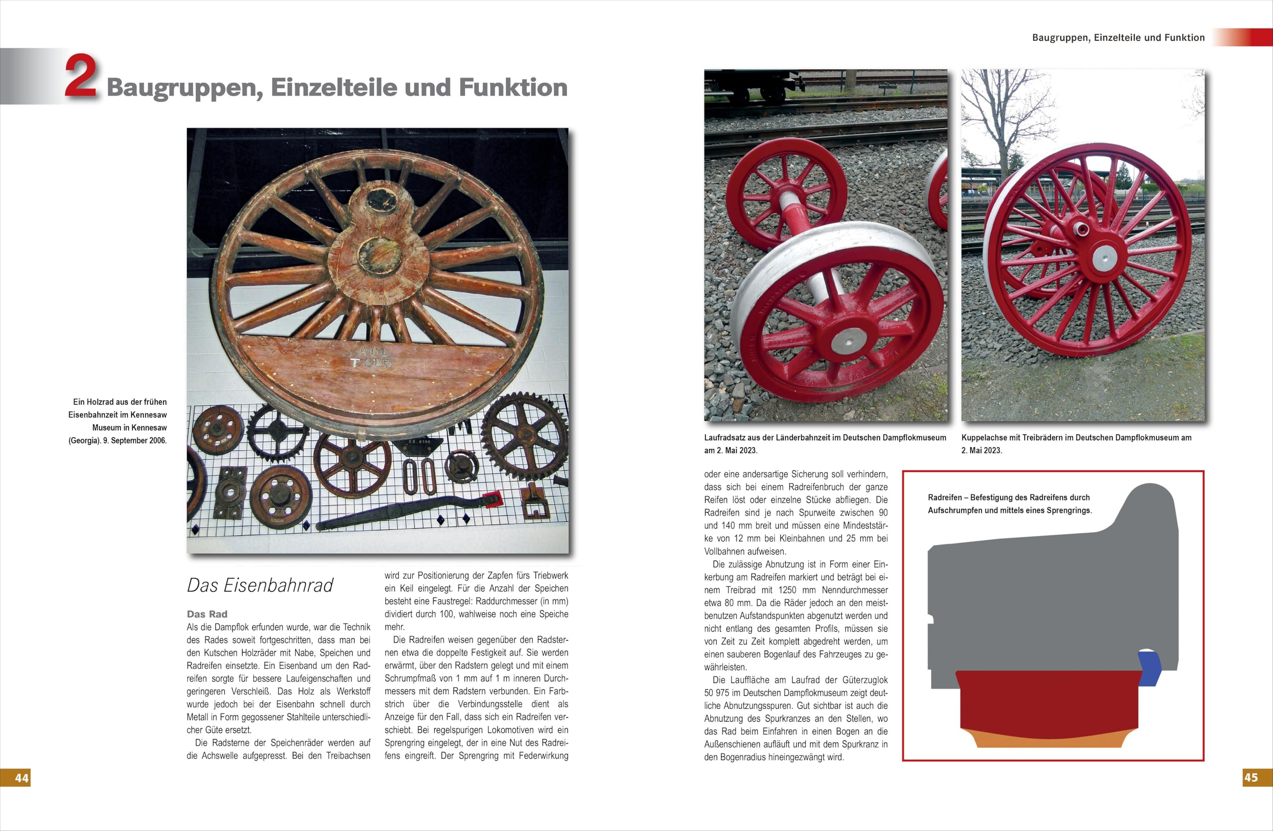 Dampfloktechnik: Konstruktion - Bauteile und Funktionsweise - Betrieb