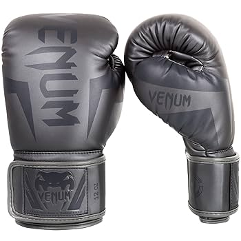 Amazon.co.jp: Venum Elite ボクシング グローブ - グレー