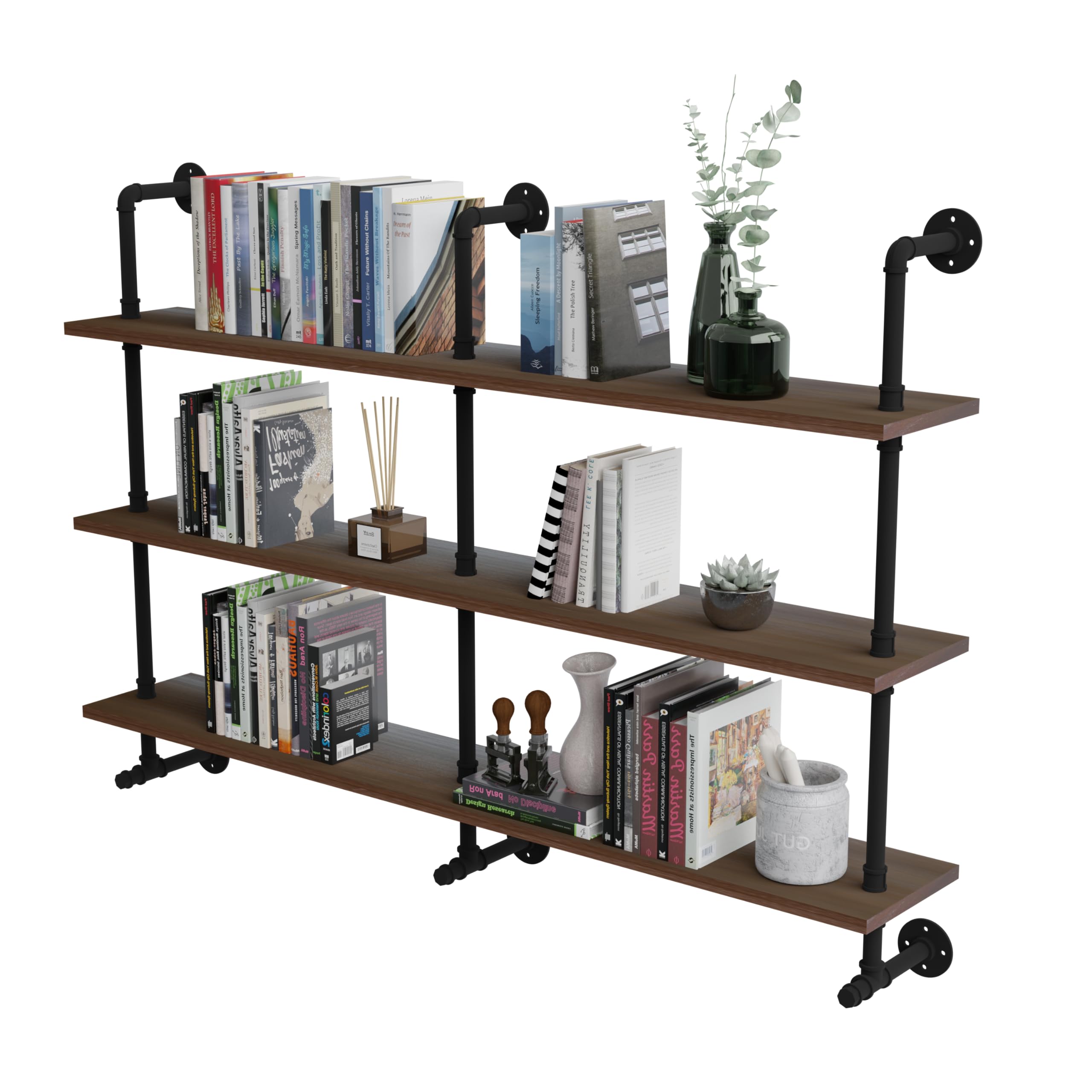ROGMARS Industrial Pipe Wall Shelf