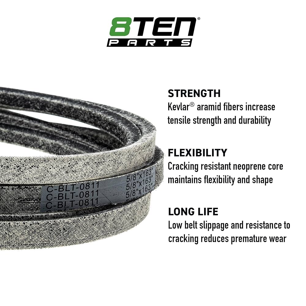 Amazon.com : 8TEN Belt with Kevlar for Exmark Lazer Z HP