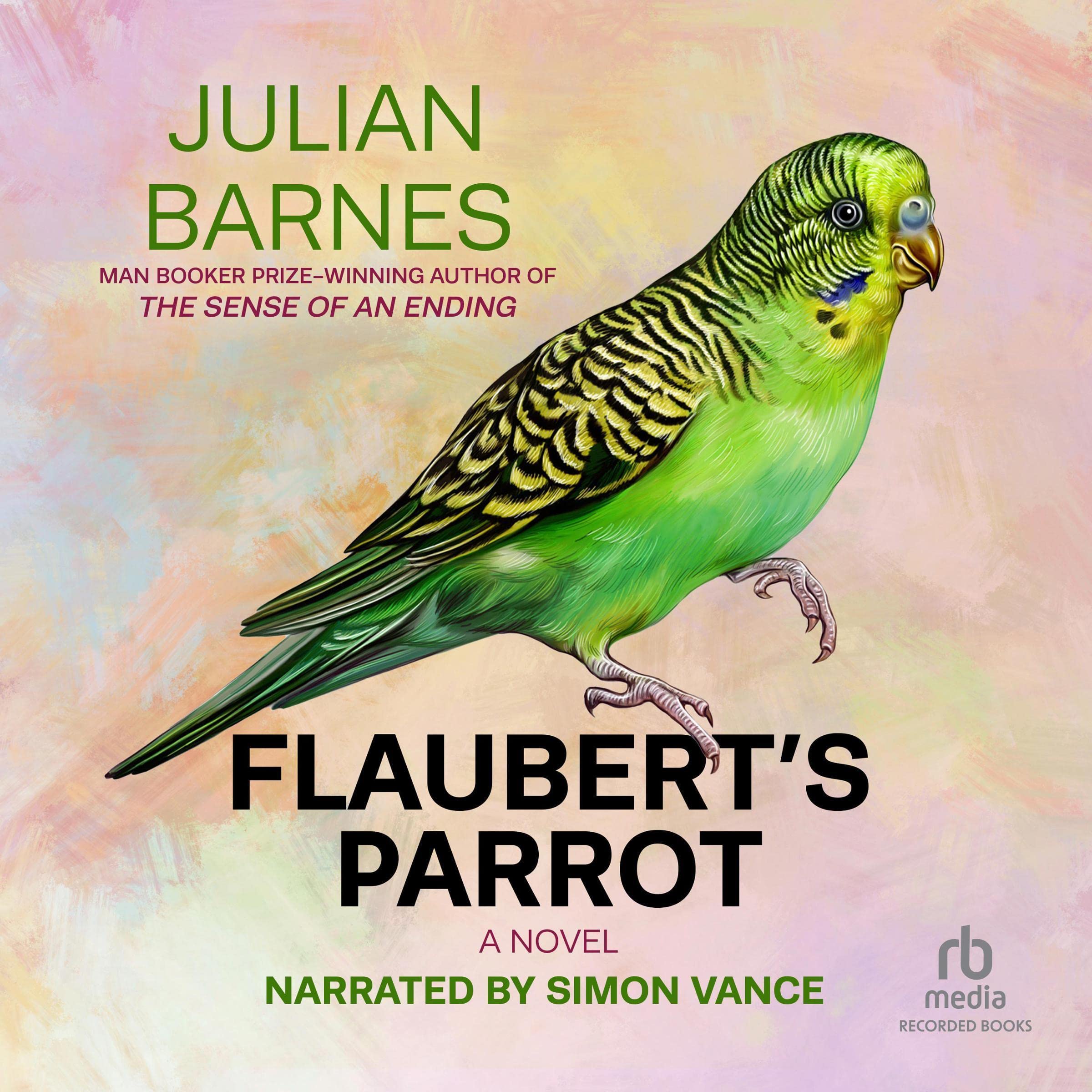 Cover art for Flaubert's Parrot