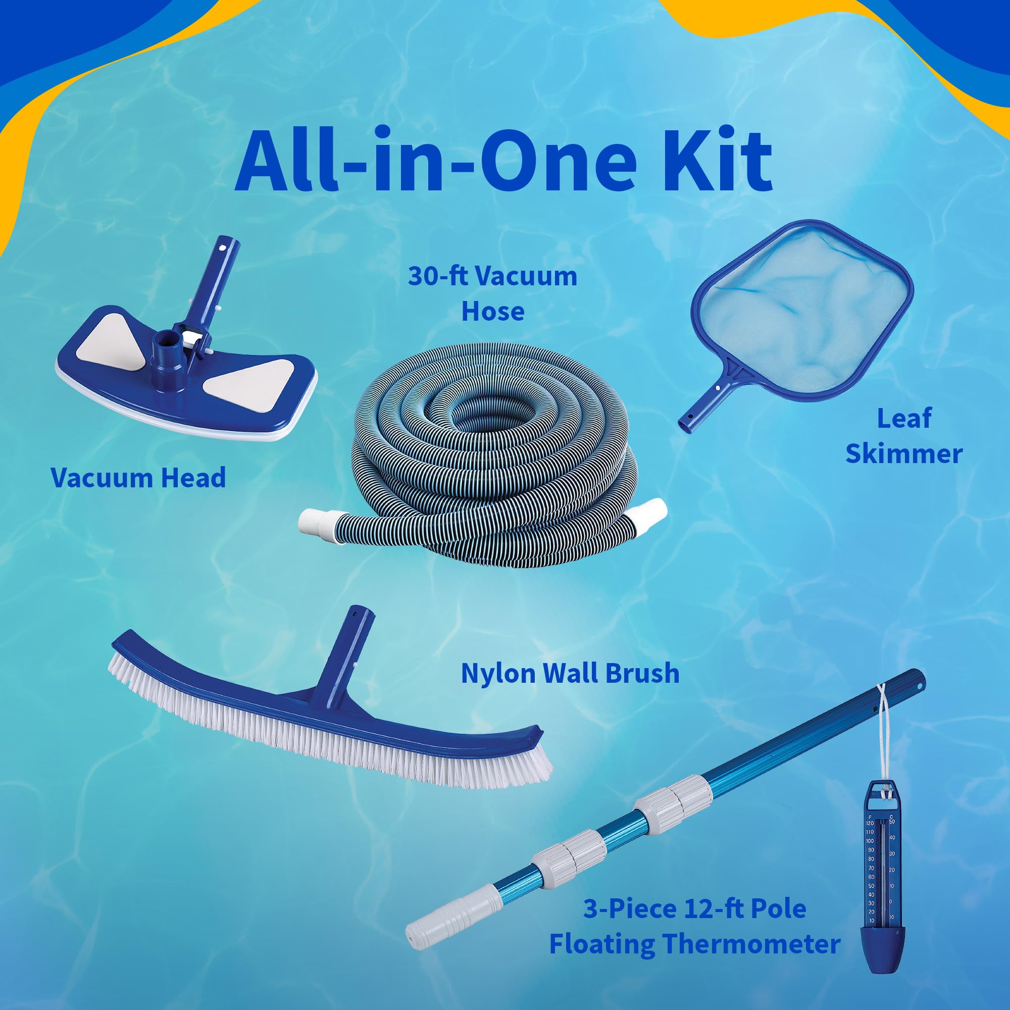 Amazon.com : Blue Wave NA397 Economy Maintenance Kit for Above