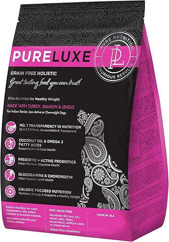 Vista 14 de PURELUXE Alimento para perros sin granos y gluten, Turkey Elite Nutrition, para todas las razas y tamaños, para todas las etapas de la vida