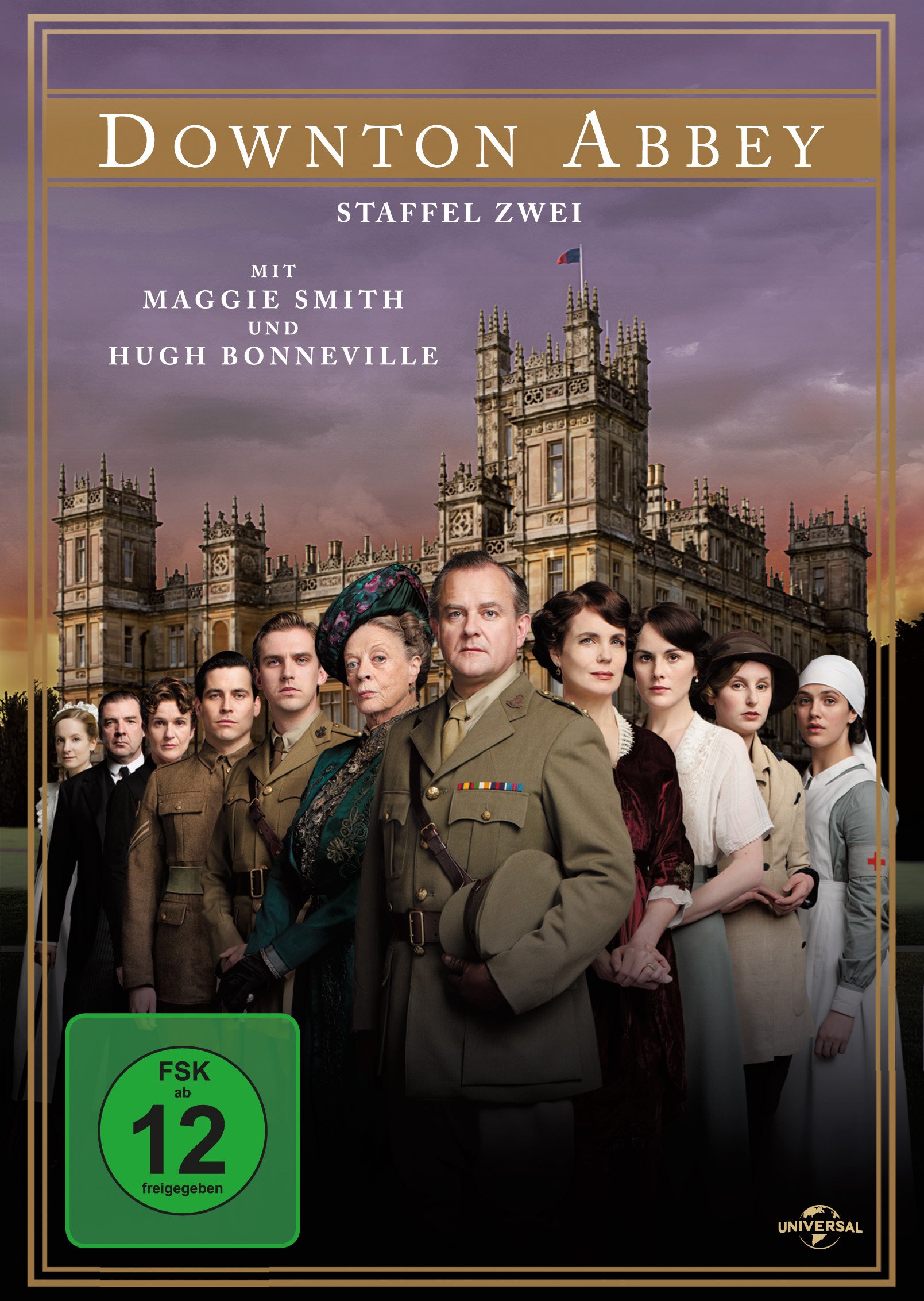 Downton Abbey - DVD-Set Downton Abbey Staffel 2 [4 DVDs]