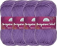 Vista 27 de JubileeYarn Amigurumi Select - Hilo acrílico para bebé, aster, 4 madejas