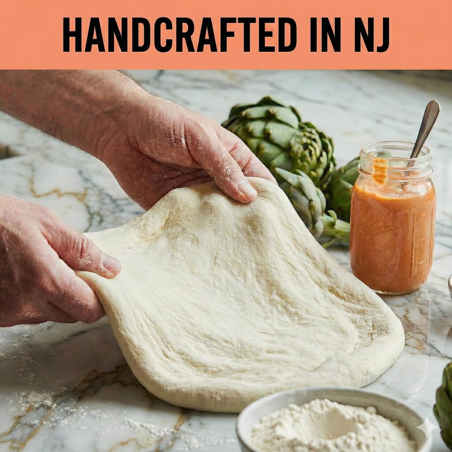 Pie Oh My Artichoke Vodka Wood Fired Pizza, 6 Pack, Frozen Pizza, Ready to Bake