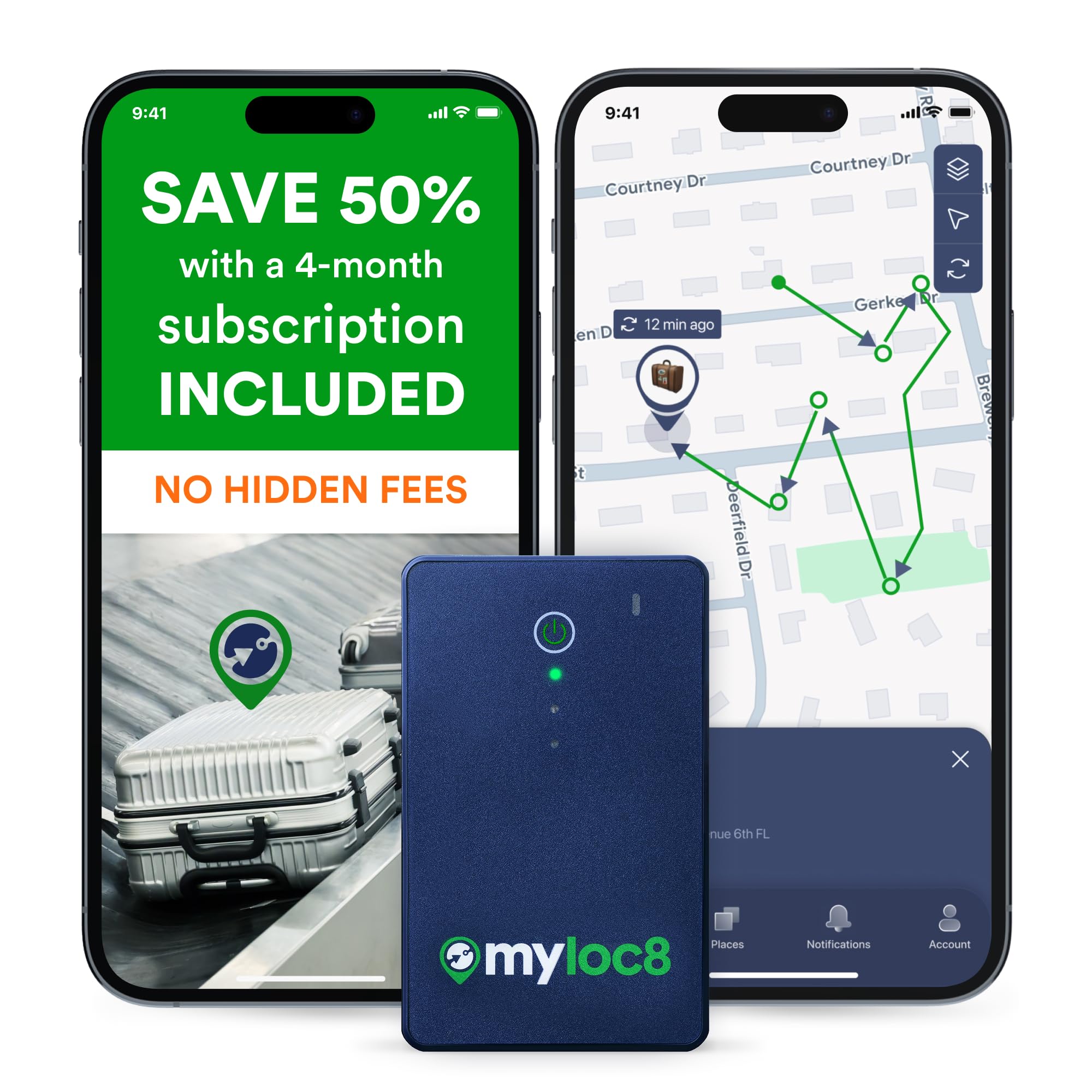 MyLoc8 GPS Luggage Tracker