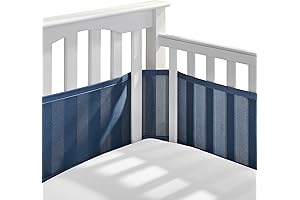 BreathableBaby Breathable Mesh Liner for Full-Size Cribs